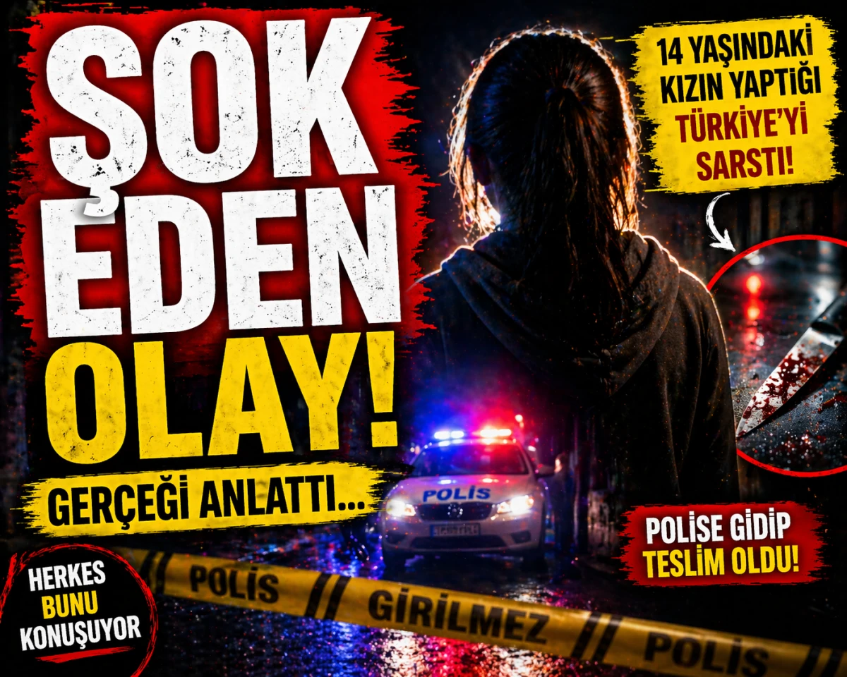 14 YAŞINDA BABASINI &Ouml;LD&Uuml;RD&Uuml;