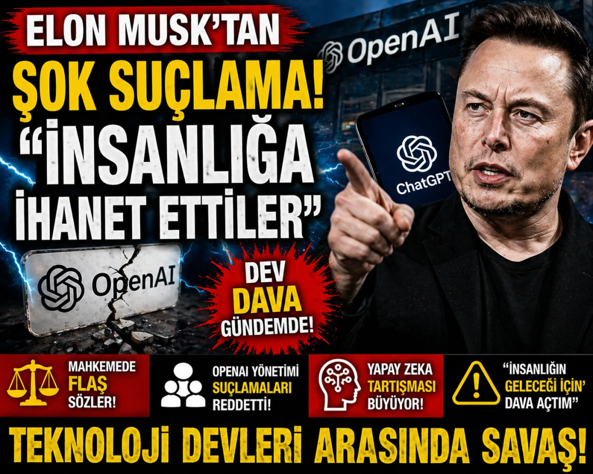 Elon Musk&rsquo;tan Şok Su&ccedil;lama! &ldquo;İnsanlığa İhanet Ettiler&rdquo;