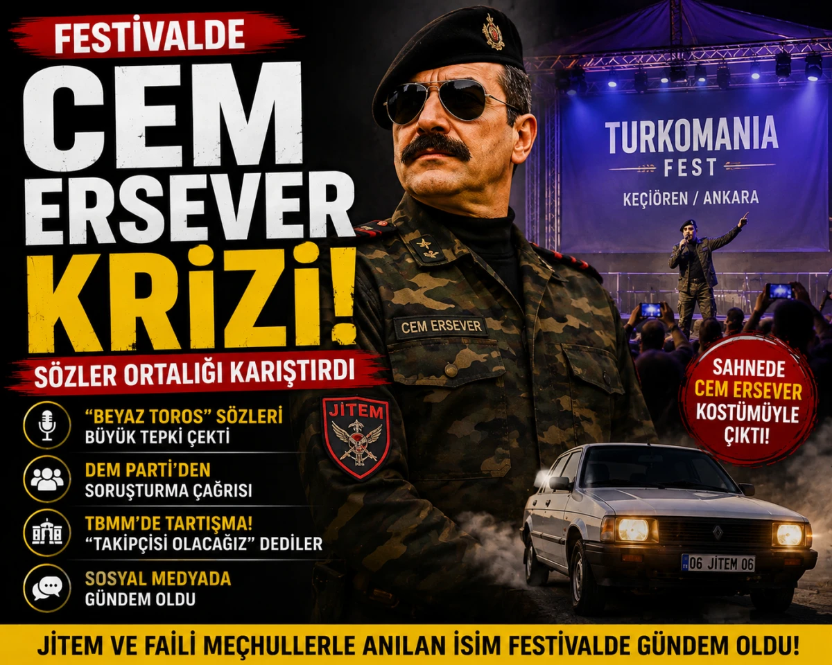 Festivalde &ldquo;Cem Ersever&rdquo; Krizi! S&ouml;zler Ortalığı Karıştırdı