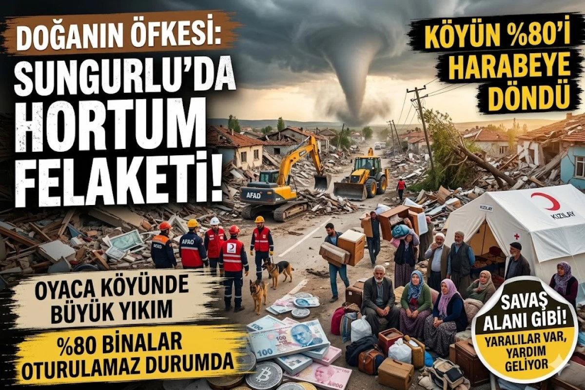 Hortum K&ouml;yleri Yerle Bir Etti! Evler Oturulamaz Hale Geldi