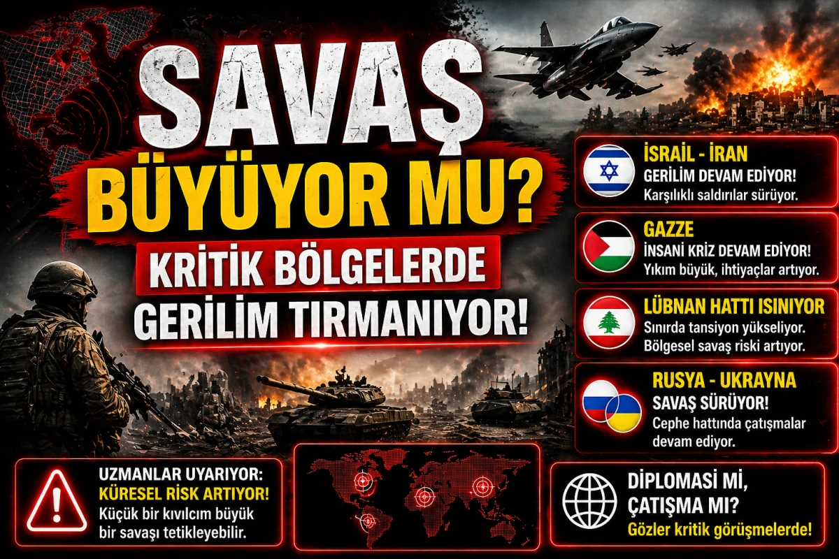 K&uuml;resel Gerilim Tehlikeli Seviyede