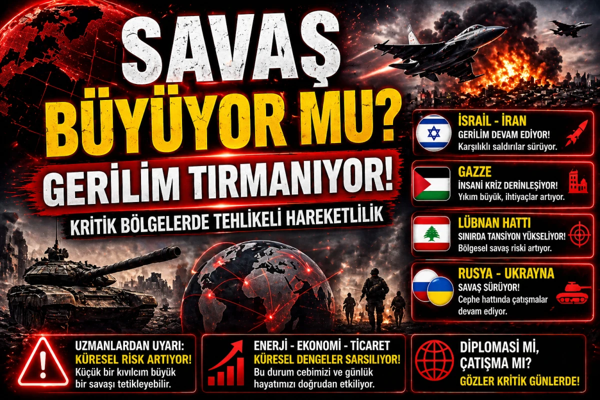 K&uuml;resel Gerilim Tırmanıyor! Kritik B&ouml;lgelerde Tehlikeli Hareketlilik