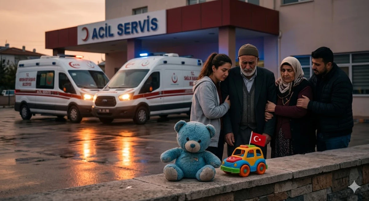 Mersin&rsquo;de Evlat Acısı: Ziyarete Gelen Ailenin 2 &Ccedil;ocuğu Hayatını Kaybeti!