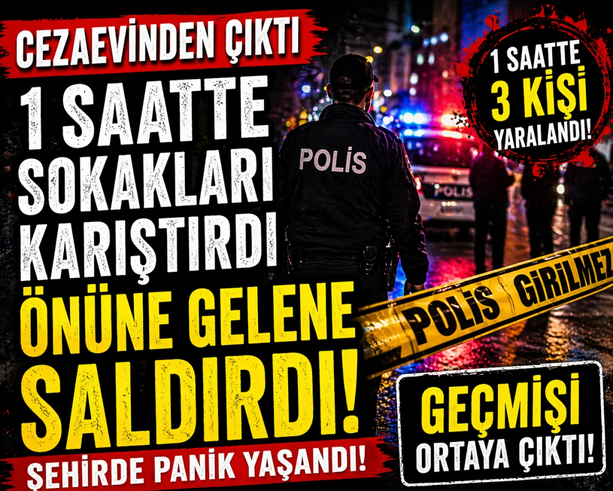 Satırlı Saldırı: Şehirde Panik Yarattı
