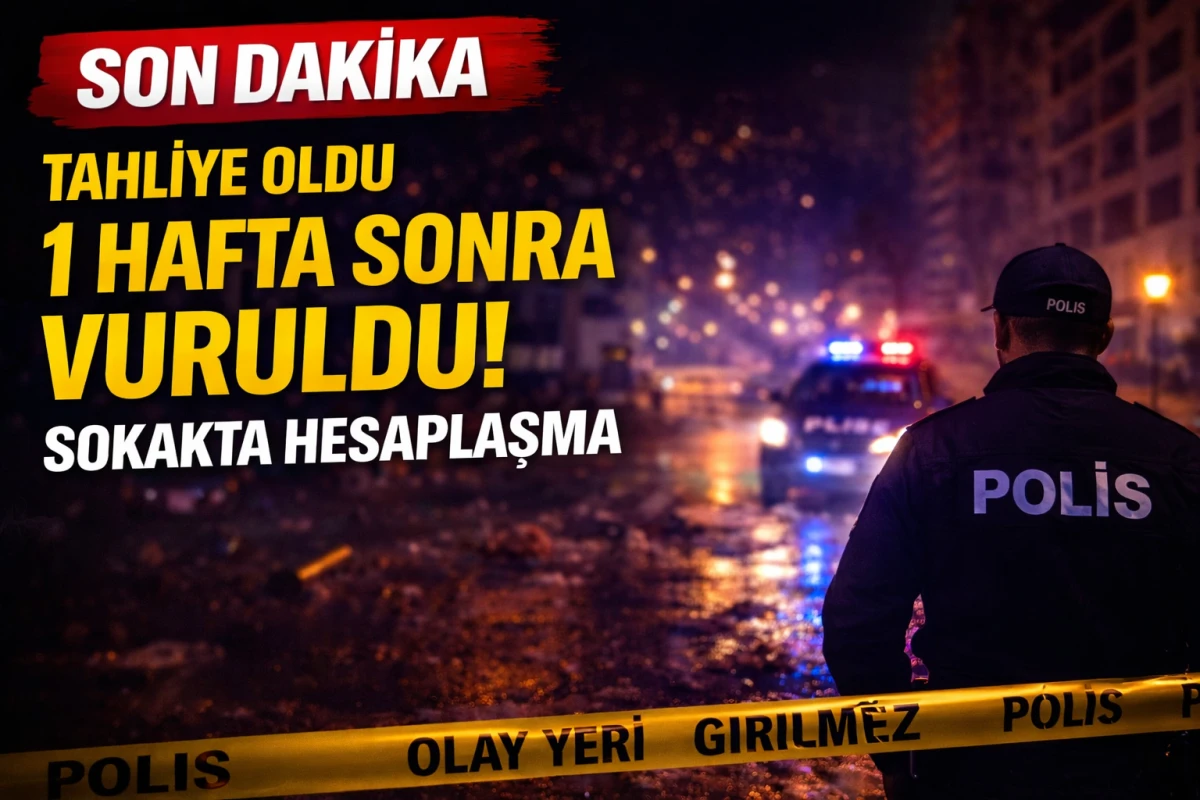SON DAKİKA | Kanlı hesaplaşma: Tahliye edilen katil sokakta vuruldu