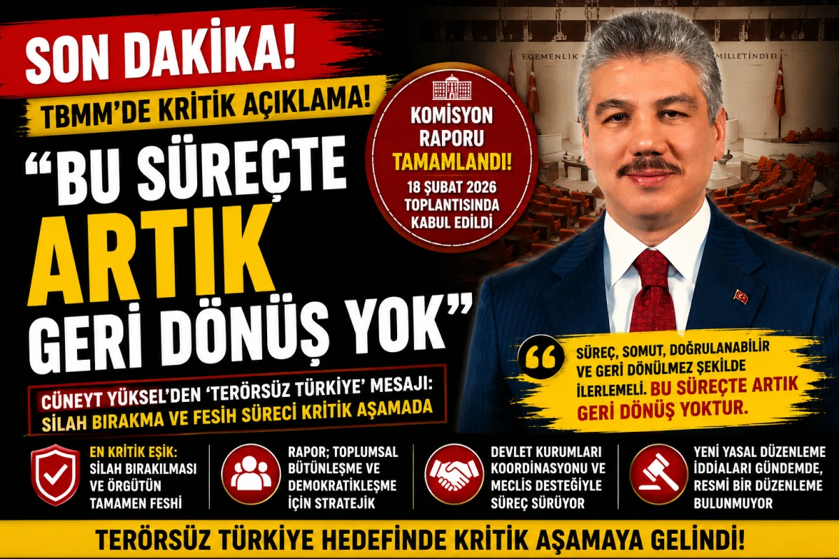 TBMM&rsquo;de Kritik A&ccedil;ıklama! &ldquo;Bu S&uuml;re&ccedil;te Artık Geri D&ouml;n&uuml;ş Yok&rdquo;