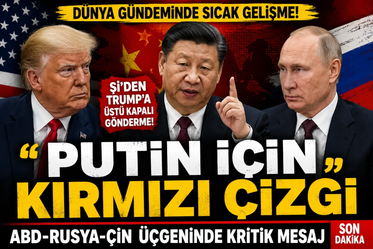 Trump&rsquo;a Putin Mesajı mı? Şi&rsquo;den Dikkat &Ccedil;eken &ldquo;Kırmızı &Ccedil;izgi&rdquo; G&ouml;ndermesi